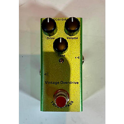 Effects Used EFFECTS VINTAGE OVERDRIVE Effect Pedal