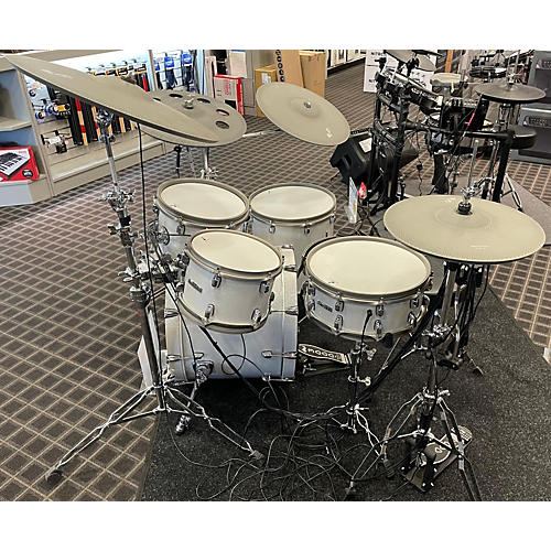 EFNOTE Used EFNOTE 7X White Sparkle Electric Drum Set