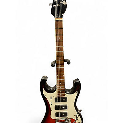 Used EKO Kadett 2 Color Sunburst Solid Body Electric Guitar