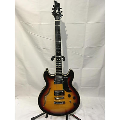 EKO Used EKO MIA Sunburst Hollow Body Electric Guitar