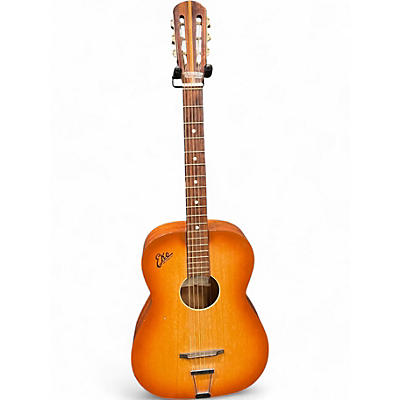 Used EKO P2 Parlor Sunburst Acoustic Guitar