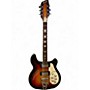Used ENCORE 1966 MIJ 12 String Rickenbacker Copy Sunburst Hollow Body Electric Guitar Sunburst