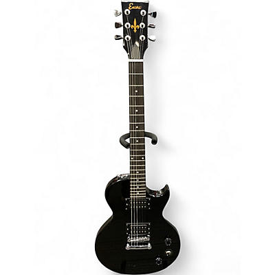 Used ENCORE Lp style Black Solid Body Electric Guitar