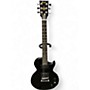 Used ENCORE Lp style Black Solid Body Electric Guitar Black