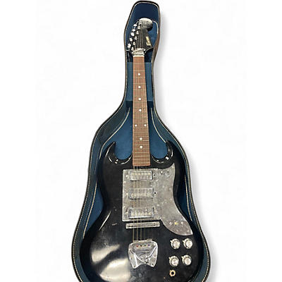 Used ENCORE SG-Style Black Solid Body Electric Guitar