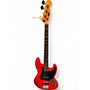 Used ESP 400 SERIES JAZZ BASS Candy Apple Red Electric Bass Guitar Candy Apple Red