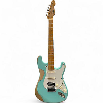 Used ESP 400 SERIES ROBIN EGG BLUE Solid Body Electric Guitar