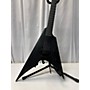 Used ESP Used ESP Arrow Black Metal V Black Solid Body Electric Guitar Black