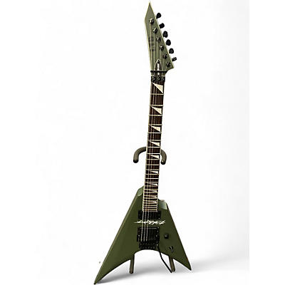 Used ESP Arrow Green Satin Solid Body Electric Guitar