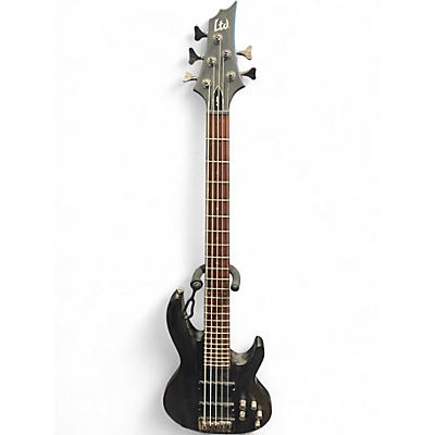 Used ESP B205 5 String Black Electric Bass Guitar