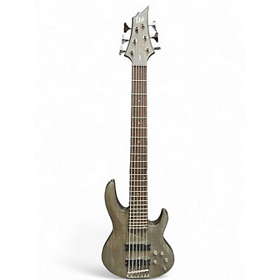 Used ESP B206 6 String Spalted Maple Electric Bass Guitar