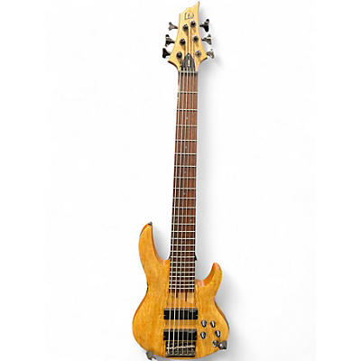 Used ESP B206 Spalted Maple Electric Bass Guitar