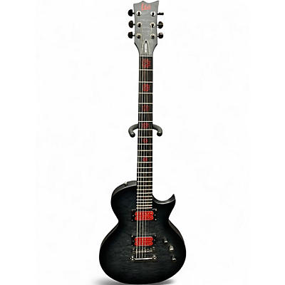 Used ESP BB600B Trans Black Solid Body Electric Guitar