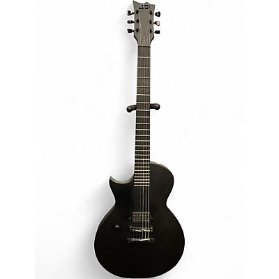 Used ESP Black Metal Black Electric Guitar
