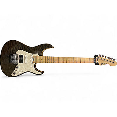 Used ESP CTM Snapper Trans Black Solid Body Electric Guitar