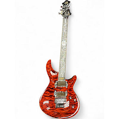 Used ESP Custom Shop LTD Exhibition Red Solid Body Electric Guitar