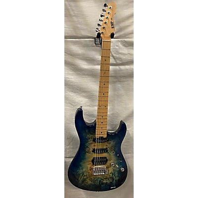 Used ESP Custom Snapper CTM NAMM Special Limited Nebula Blue Burst Solid Body Electric Guitar
