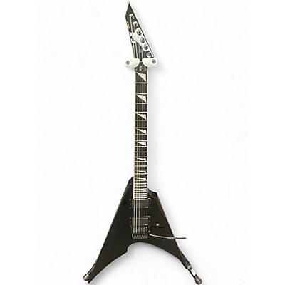 Used ESP E-II Arrow Neck Thru Black Solid Body Electric Guitar