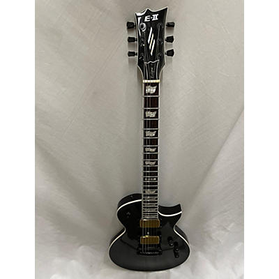 ESP Used ESP E-II Eclipse 24 Fret Trans Black Solid Body Electric Guitar