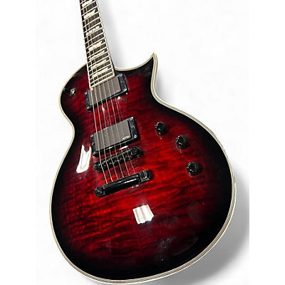 Used ESP E-II Eclipse Black Cherry Solid Body Electric Guitar