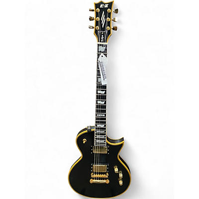Used ESP E-II Eclipse Black Solid Body Electric Guitar