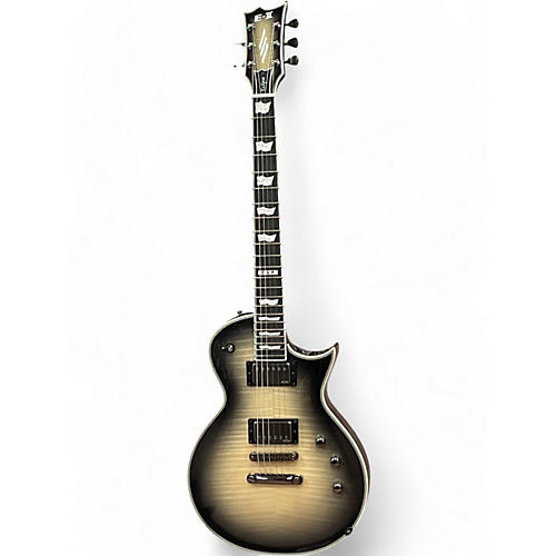 ESP Used ESP E-II Eclipse Natural Black Burst Solid Body Electric Guitar Natural Black Burst