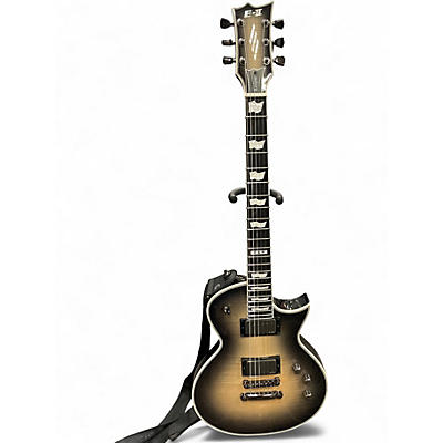 Used ESP E-II Eclipse Silver Burst Solid Body Electric Guitar