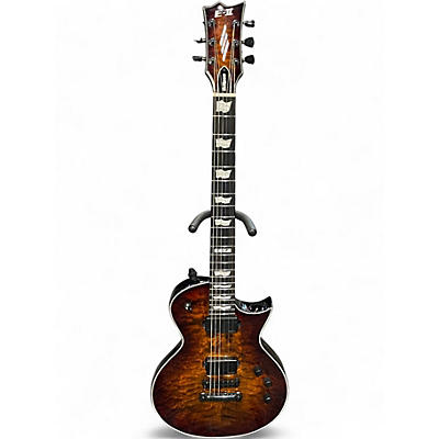 Used ESP E-II Eclipse TIGERS EYE Solid Body Electric Guitar