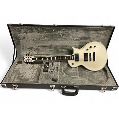 ESP Used ESP E-II Eclipse White Solid Body Electric Guitar