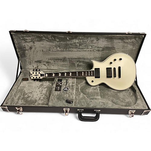 ESP Used ESP E-II Eclipse White Solid Body Electric Guitar White