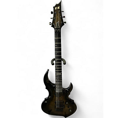 Used ESP E-II FRX Black Solid Body Electric Guitar