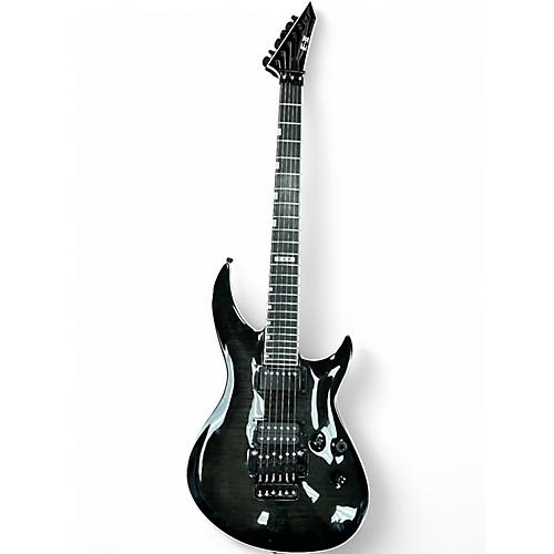 Used ESP E-II HORIZON III FR Trans Black Solid Body Electric Guitar Trans Black