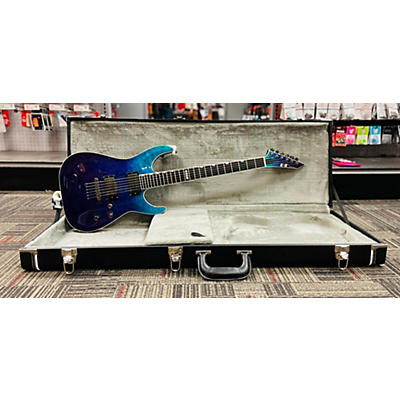 ESP Used ESP E-II Horizon BLUE PURPLE GRADIATION Solid Body Electric Guitar