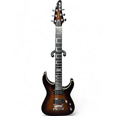 ESP Used ESP E-II Horizon Dark Sunburst Solid Body Electric Guitar