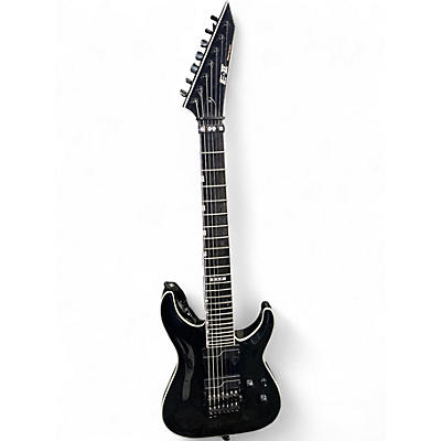 Used ESP E-II Horizon FR-7 7-String with Floyd Rose Black Solid Body Electric Guitar