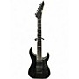 Used ESP E-II Horizon FR-7 7-String with Floyd Rose Black Solid Body Electric Guitar Black