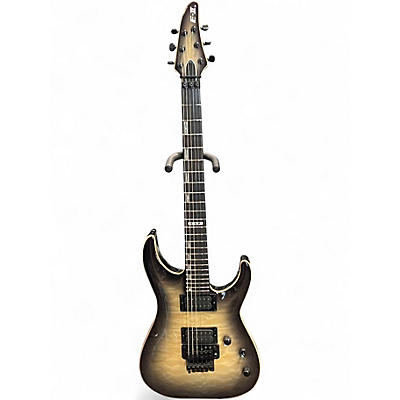 Used ESP E-II Horizon FR with Floyd Rose Black Natura Burst Solid Body Electric Guitar
