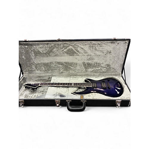 Used ESP E-II Horizon III Reindeer Blue Solid Body Electric Guitar Reindeer Blue