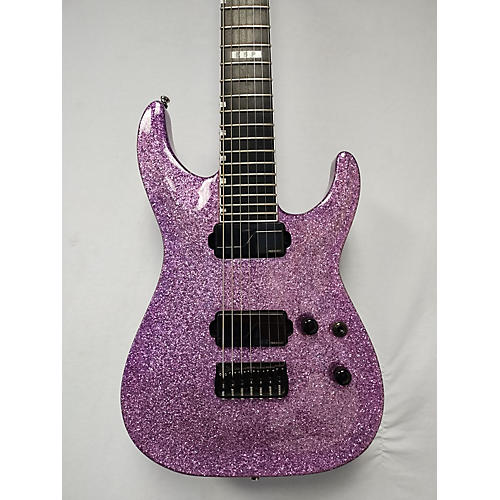 ESP Used ESP E-II Horizon NT-7B Purple Baritone Guitars Purple