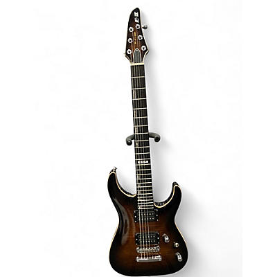 Used ESP E-II Horizon TIGER BURST Solid Body Electric Guitar