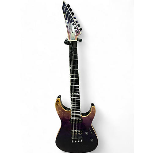 ESP Used ESP E-II M-2 Purple Natural Fade Solid Body Electric Guitar Purple Natural Fade