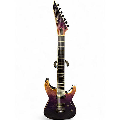 Used ESP E-II M-2 Trans Purple Solid Body Electric Guitar
