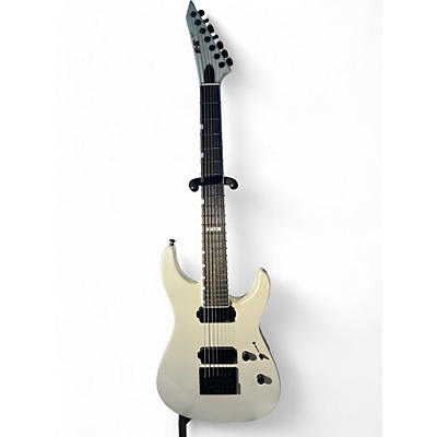 ESP Used ESP E-II M-II  7B white Baritone Guitars