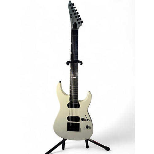 ESP Used ESP E-II M-II 7B white Baritone Guitars white