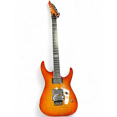 Used ESP E-II M-II FR FM Amber Solid Body Electric Guitar