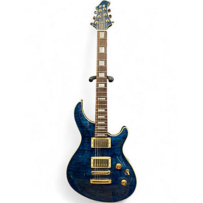 Used ESP E-II Mystique BLUE Solid Body Electric Guitar