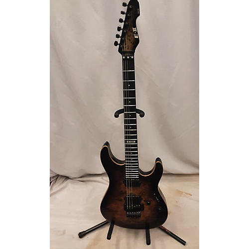 ESP Used ESP E-II SN 2 Nebula Solid Body Electric Guitar Nebula