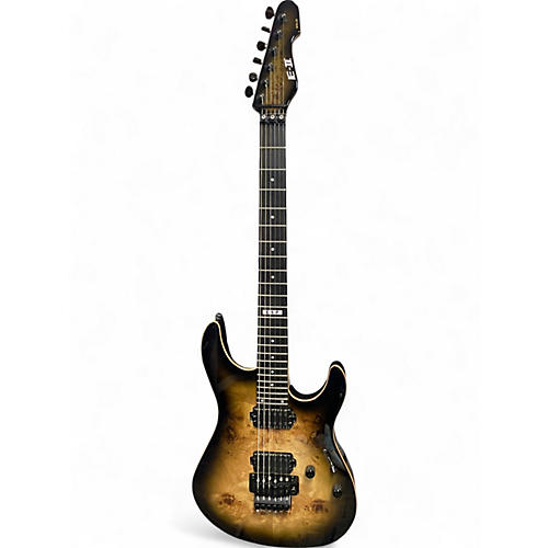 Used ESP E-II SN-II NEBULA BLACK BURST Solid Body Electric Guitar NEBULA BLACK BURST