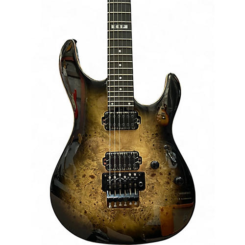 Used ESP E-II SN-II Nebula Black Burst Solid Body Electric Guitar Nebula Black Burst