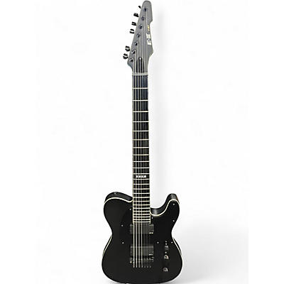 Used ESP E-II T-87 Black Solid Body Electric Guitar
